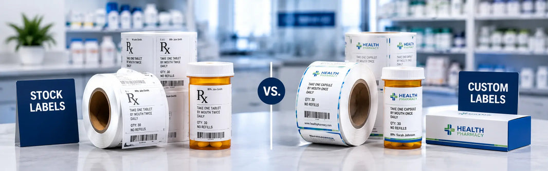 Stock vs. Custom Pharmacy Labels: Which Is Right for Your Pharmacy?